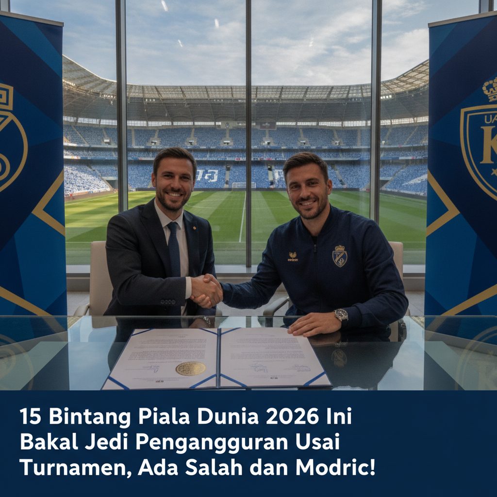 15 Bintang Piala Dunia 2026 Ini Bakal Jadi Pengangguran Usai Turnamen, Ada Salah dan Modric!