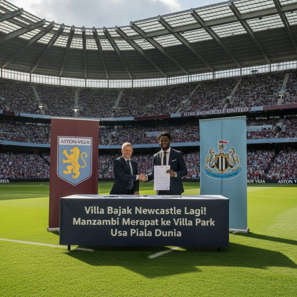 Villa Bajak Newcastle Lagi! Manzambi Merapat ke Villa Park Usai Piala Dunia