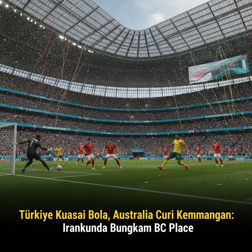 TΓΌrkiye Kuasai Bola, Australia Curi Kemenangan: Irankunda Bungkam BC Place