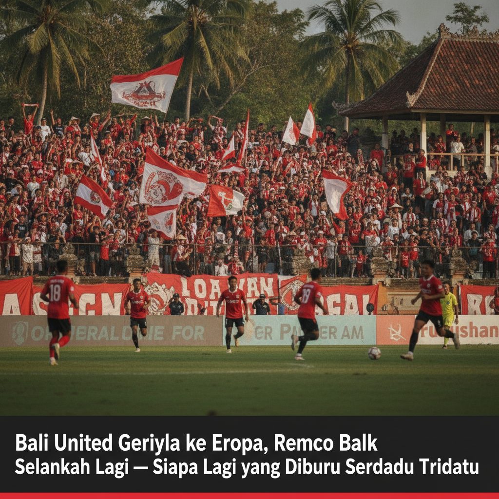 Bali United Gerilya ke Eropa, Remco Balk Selangkah Lagi, Siapa Lagi yang Diburu Serdadu Tridatu?