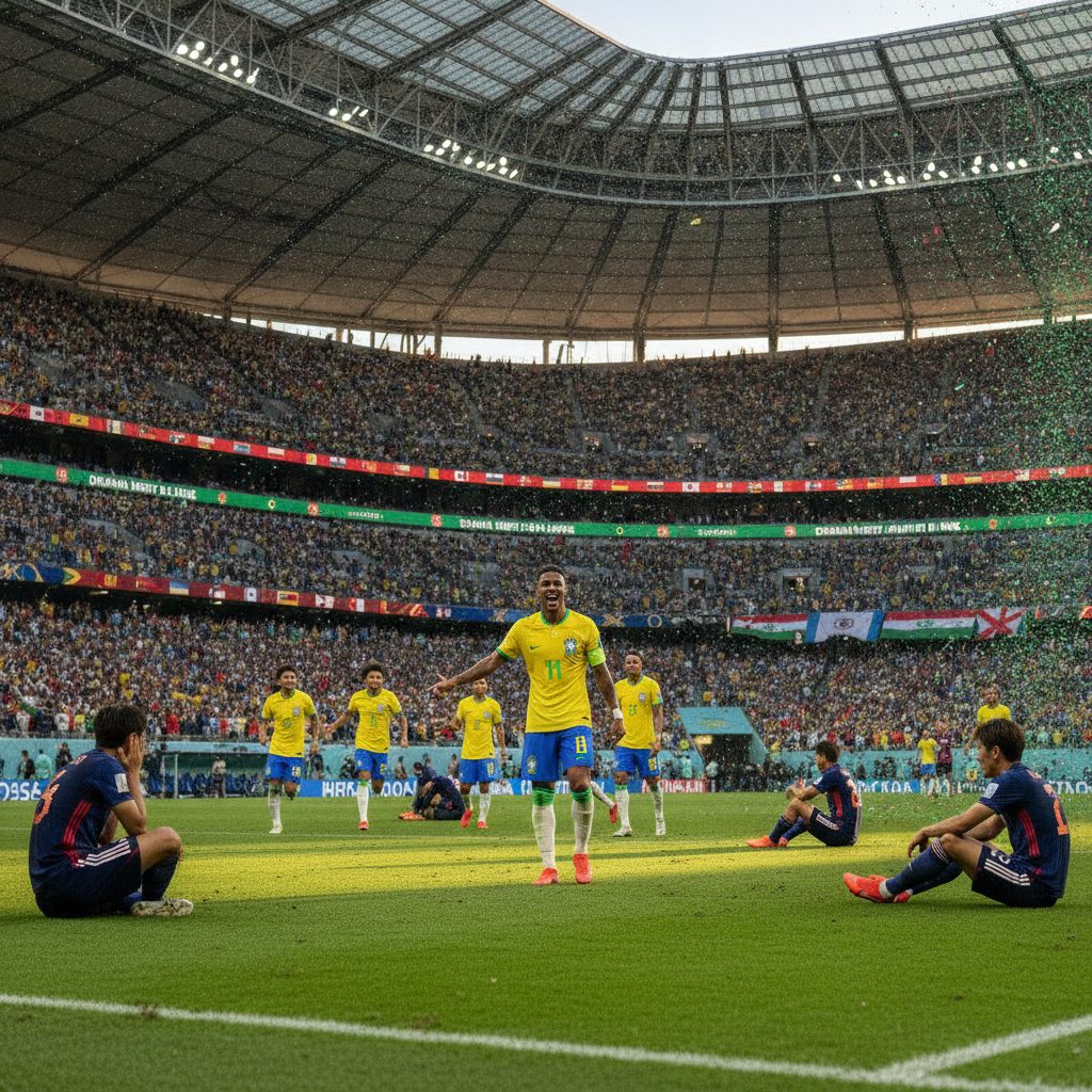 Drama Menit Akhir di NRG: Martinelli Bungkam Perlawanan Berani Jepang