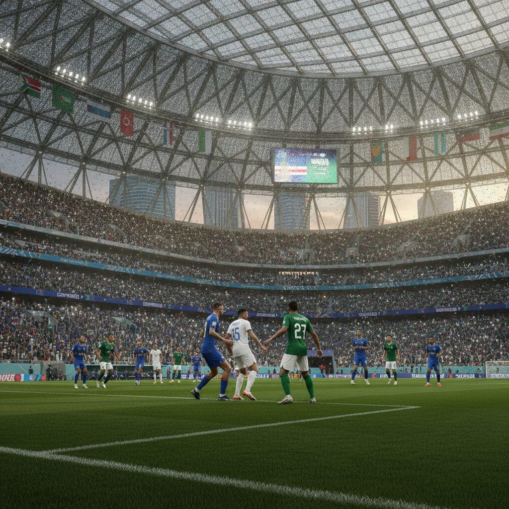 Cape Verde dan Saudi Arabia Saling Mengunci, NRG Stadium Tutup dengan Tanpa Gol