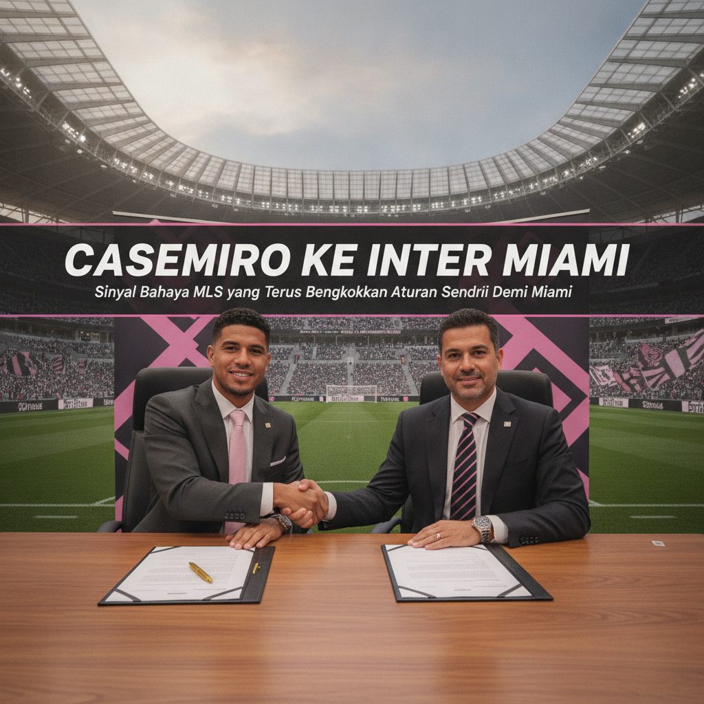 Casemiro ke Inter Miami: Sinyal Bahaya MLS yang Terus Bengkokkan Aturan Sendiri Demi Miami