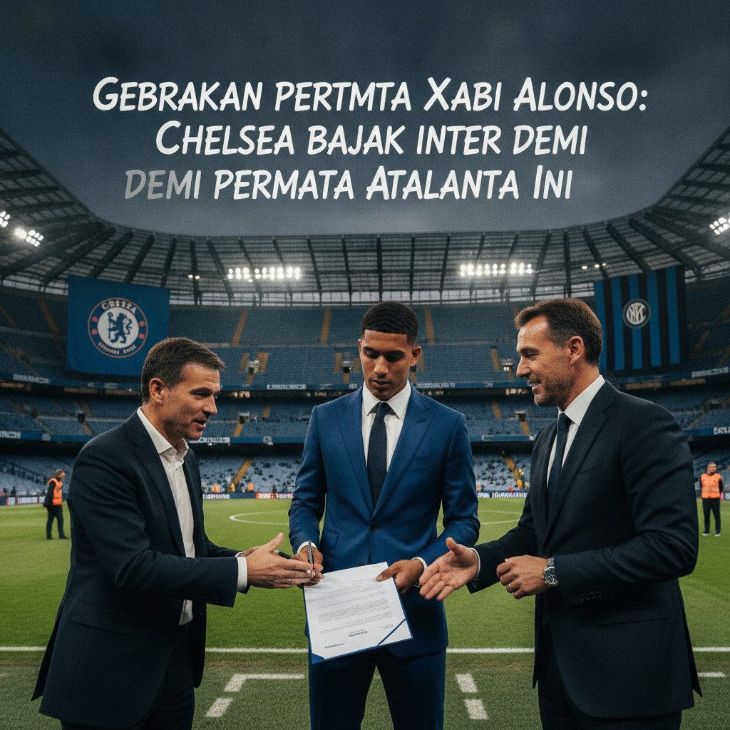 Gebrakan Pertama Xabi Alonso: Chelsea Bajak Inter Demi Permata Atalanta Ini