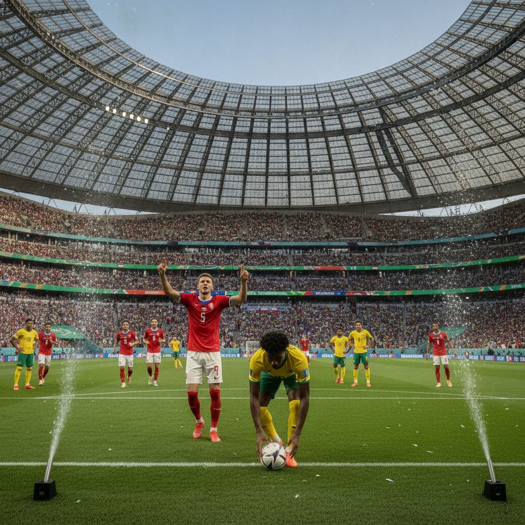 Sadilek Cepat Bikin Gol, Mokoena Bayar Lunas dari Titik Putih: Czechia dan Afrika Selatan Berbagi Poin