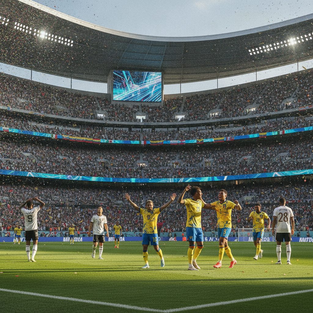 La Tri Balikkan Keadaan, Ecuador Tundukkan Jerman 2-1 di MetLife