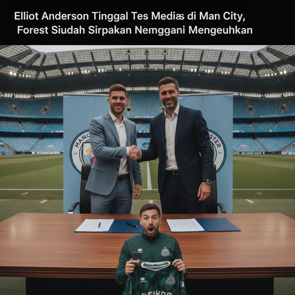 Elliot Anderson Tinggal Tes Medis di Man City, Forest Sudah Siapkan Pengganti Mengejutkan