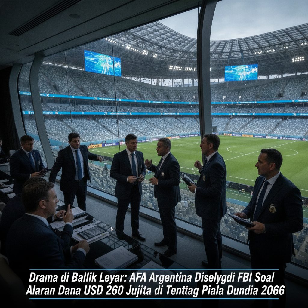 Drama di Balik Layar: AFA Argentina Diselidiki FBI Soal Aliran Dana USD 260 Juta di Tengah Piala Dunia 2026