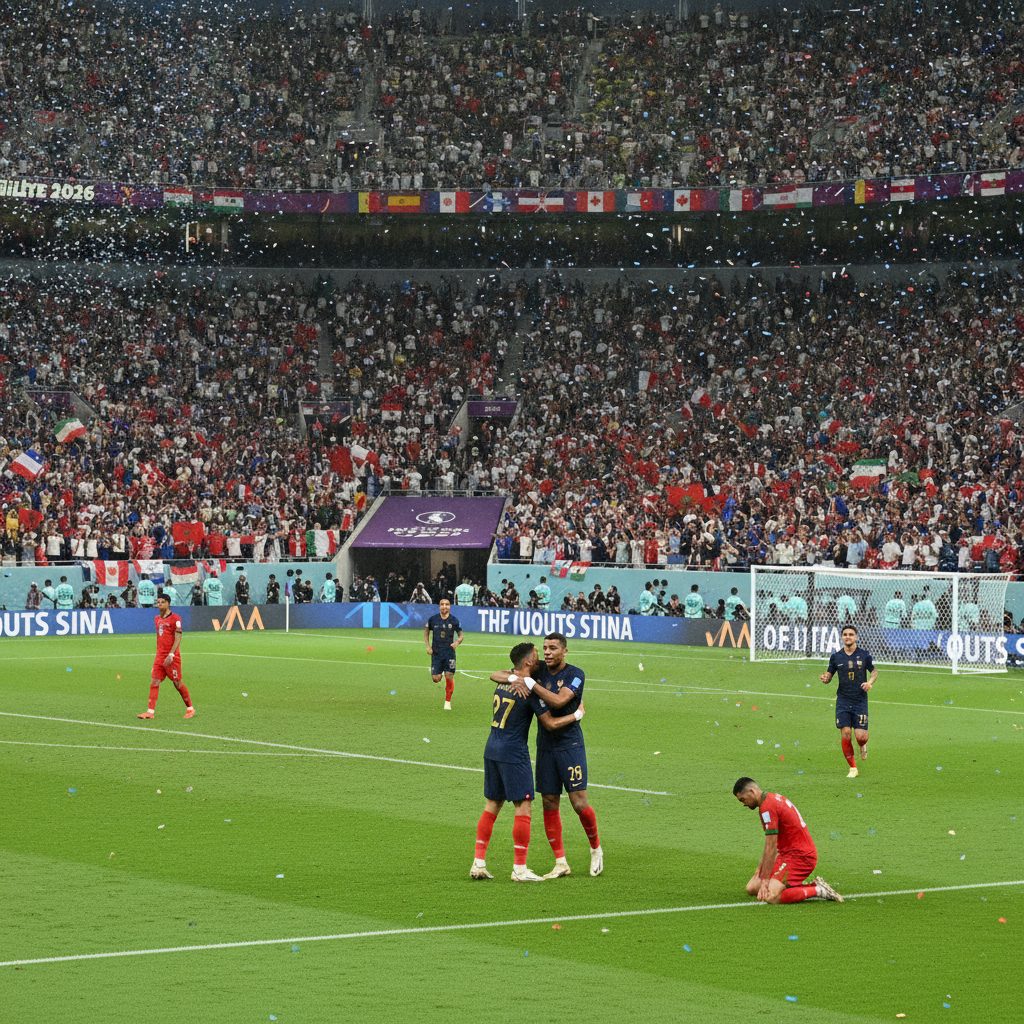 Mbappe Tebus Dosa dari Titik Putih, Prancis Kubur Mimpi Maroko di Gillette Stadium