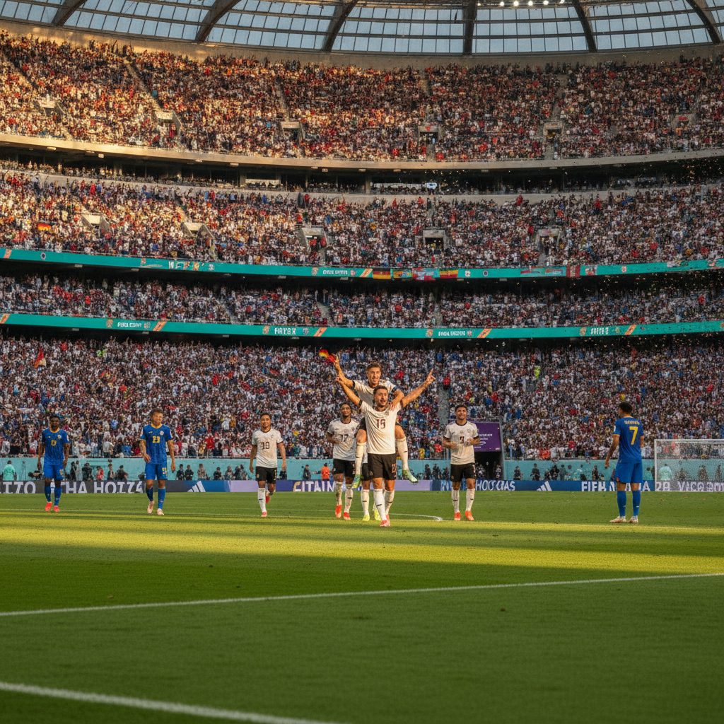 Tujuh Gol Jerman Tenggelamkan Curaçao, Undav Jadi Arsitek Pesta di Houston
