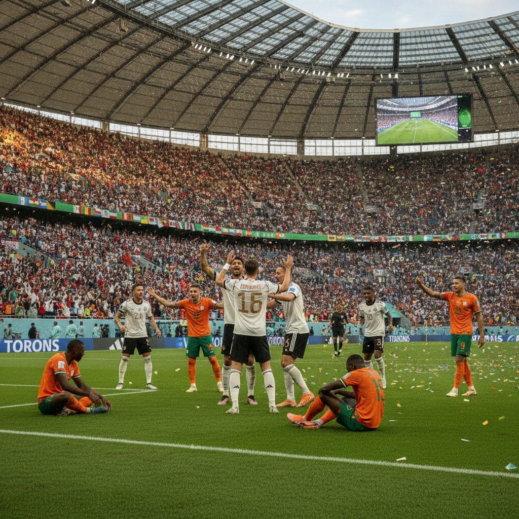 Undav Sang Penyelamat: Drama Menit Akhir Antar Jerman Tundukkan Pantai Gading 2-1