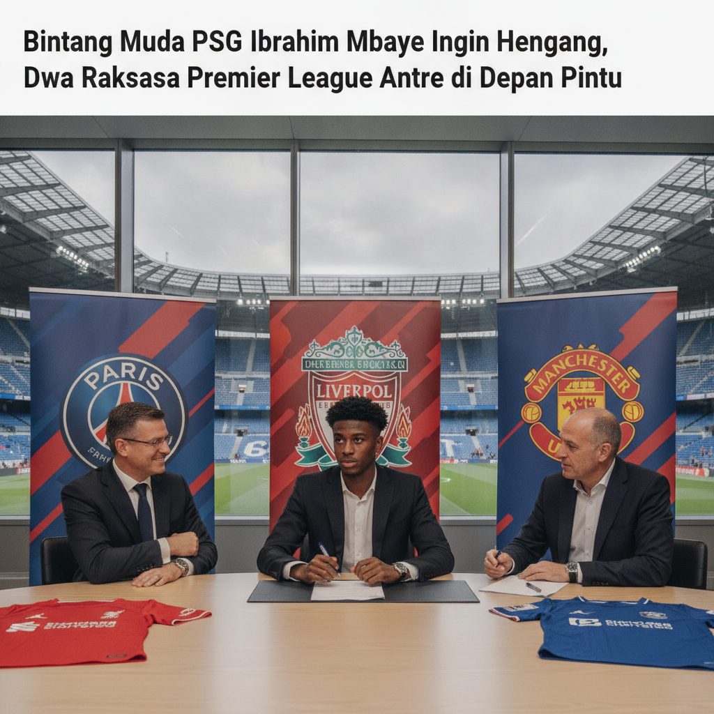 Bintang Muda PSG Ibrahim Mbaye Ingin Hengkang, Dua Raksasa Premier League Antre di Depan Pintu