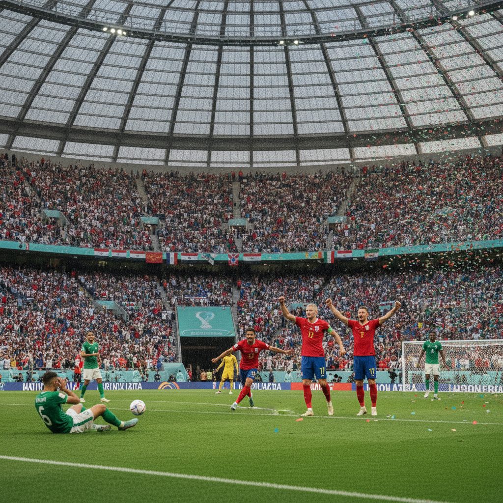 Haaland Ganda, Norwegia Lumat Irak 4-1 di Pembuka Grup Gillette