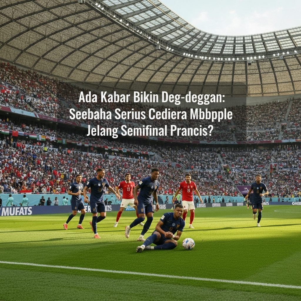Ada Kabar Bikin Deg-degan: Seberapa Serius Cedera Mbappe Jelang Semifinal Prancis?