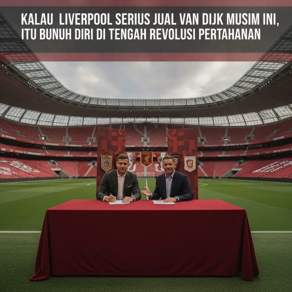 Kalau Liverpool Serius Jual Van Dijk Musim Ini, Itu Bunuh Diri di Tengah Revolusi Pertahanan