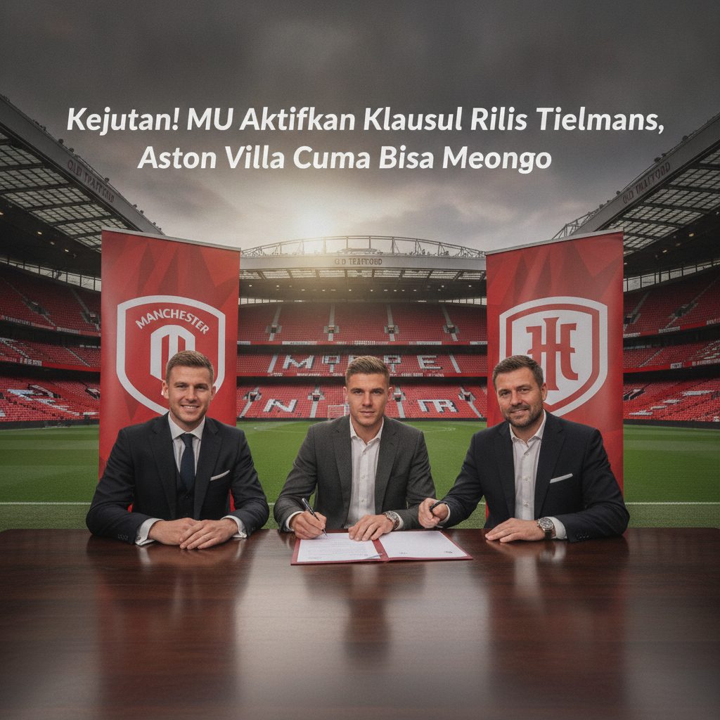Kejutan! MU Aktifkan Klausul Rilis Tielemans, Aston Villa Cuma Bisa Melongo
