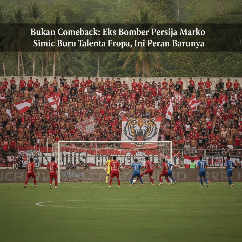 Bukan Comeback: Eks Bomber Persija Marko Simic Kini Buru Talenta Eropa, Ini Peran Barunya
