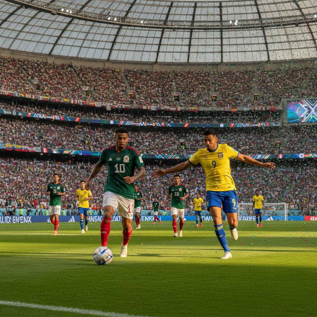 Efisiensi Meksiko Tumbangkan Ecuador di Banorte, Quinones Duet Maut dengan Jimenez