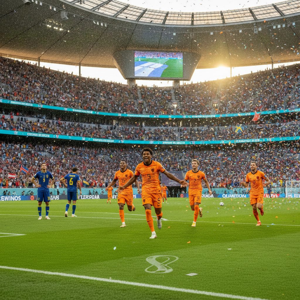Pesta Gol Belanda di Houston, Brobbey dan Gakpo Bungkam Swedia 5-1