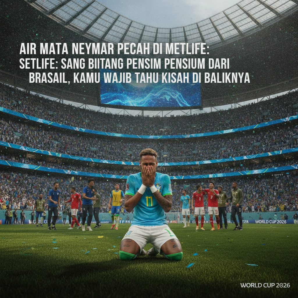Air Mata Neymar Pecah di MetLife: Sang Bintang Resmi Pensiun dari Brasil, Kamu Wajib Tahu Kisah di Baliknya
