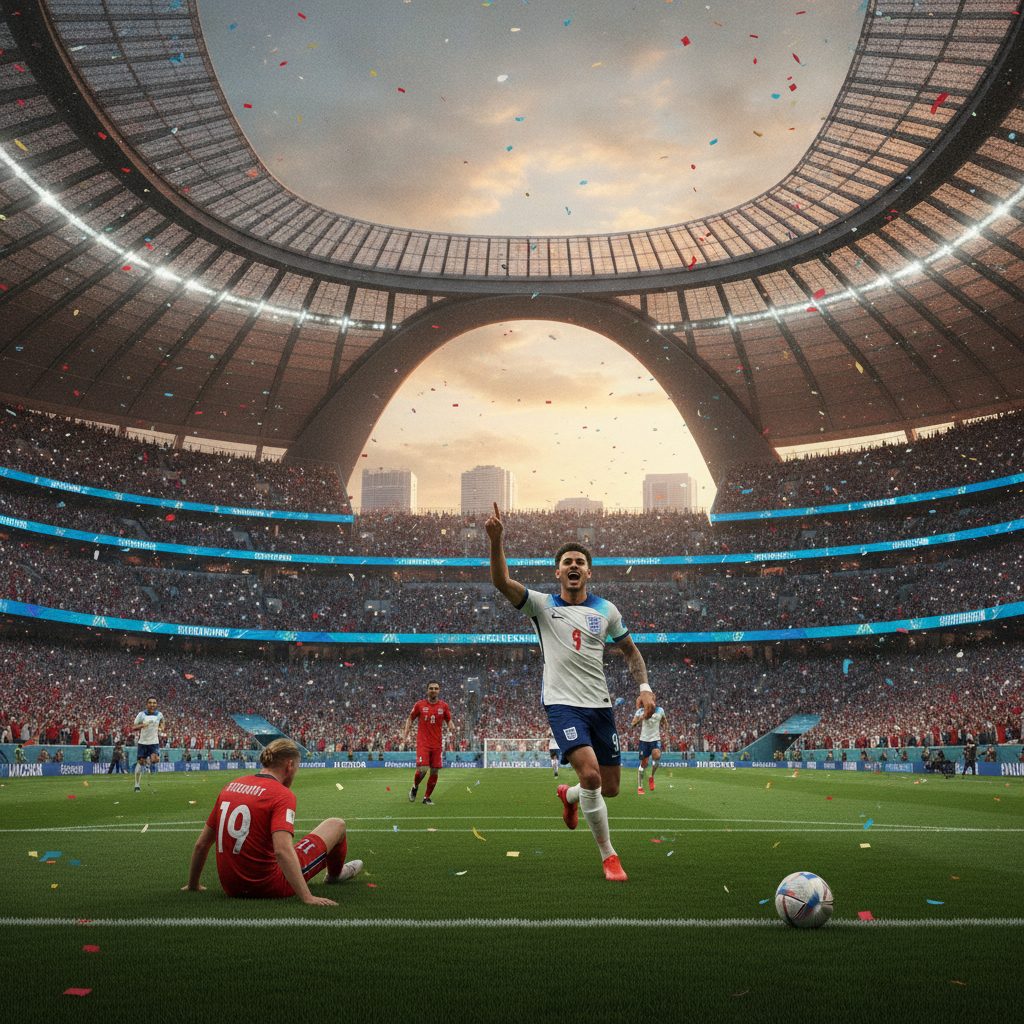 Bellingham Dua Kali Menikam, England Patahkan Perlawanan Norway di Miami