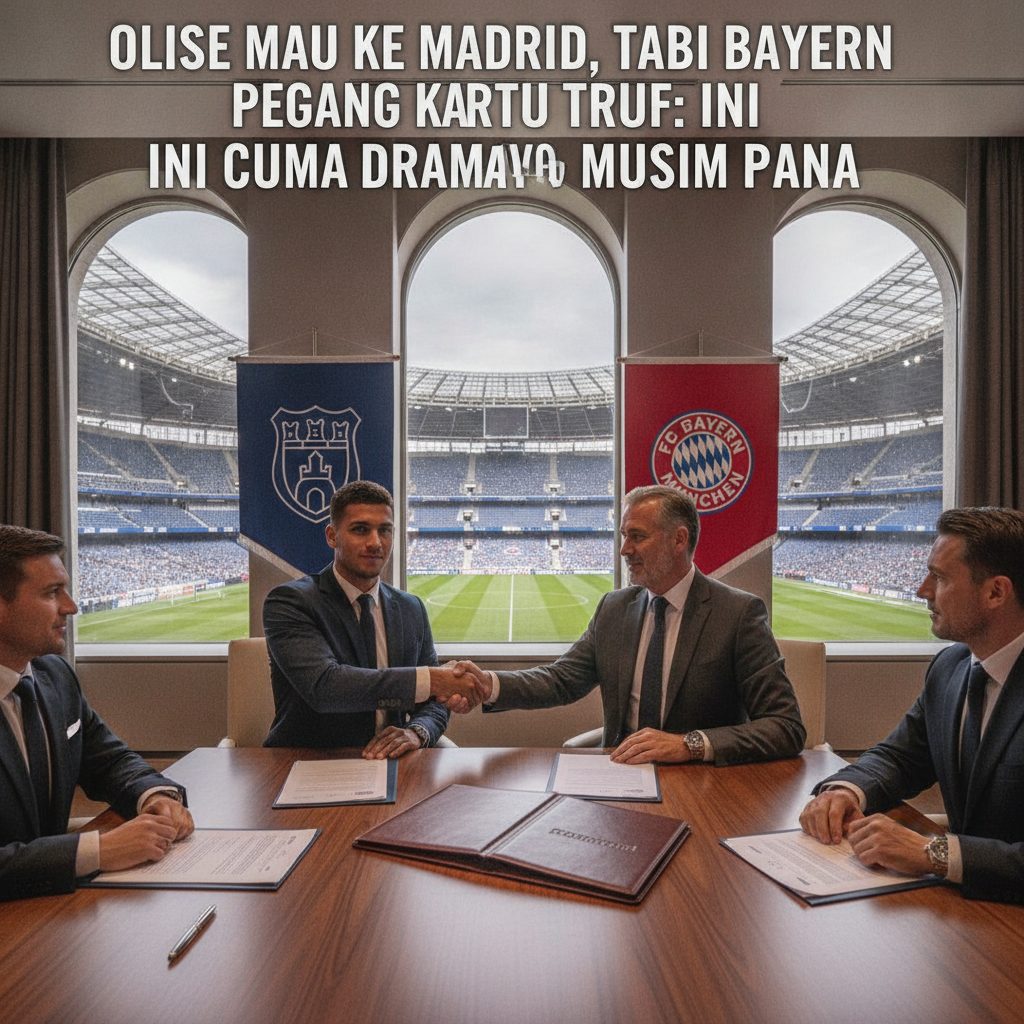 Olise Mau ke Madrid, Tapi Bayern Pegang Kartu Truf: Ini Cuma Drama Panas Musim Panas