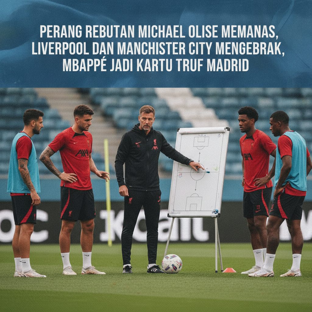 Perang Rebutan Michael Olise Memanas, Liverpool dan Manchester City Menggebrak, Mbappe Jadi Kartu Truf Madrid