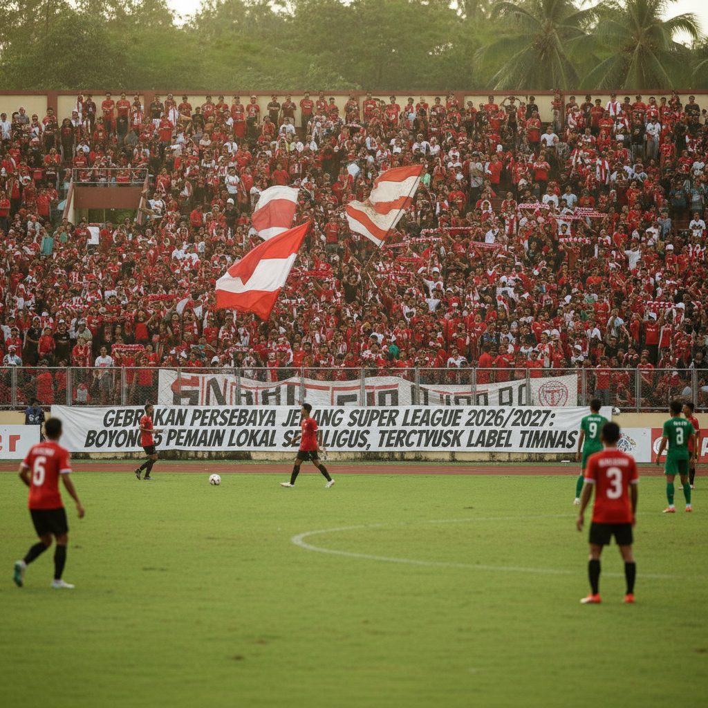 Gebrakan Persebaya Jelang Super League 2026/2027: Boyong 5 Pemain Lokal Sekaligus, Termasuk Label Timnas