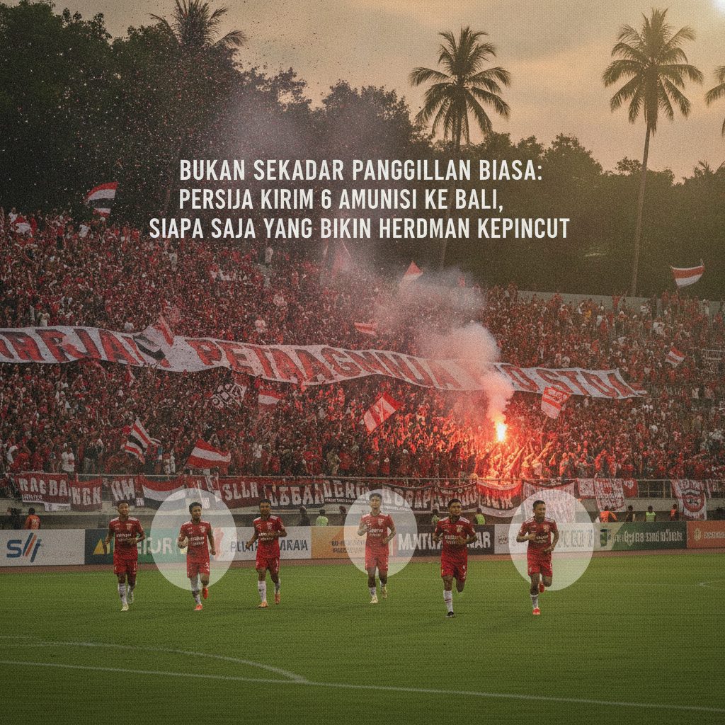 Bukan Sekadar Panggilan Biasa: Persija Kirim 6 Amunisi ke Bali, Siapa Saja yang Bikin Herdman Kepincut?