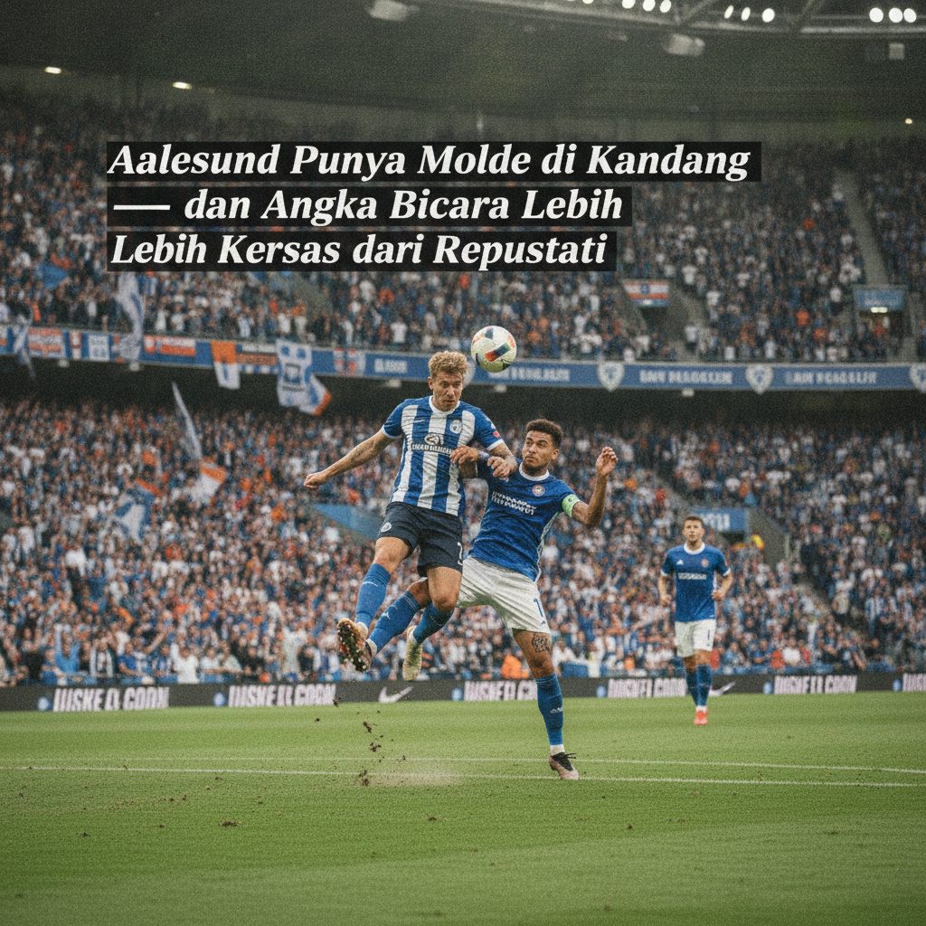 Aalesund Punya Molde di Kandang — dan Angka Bicara Lebih Keras dari Reputasi