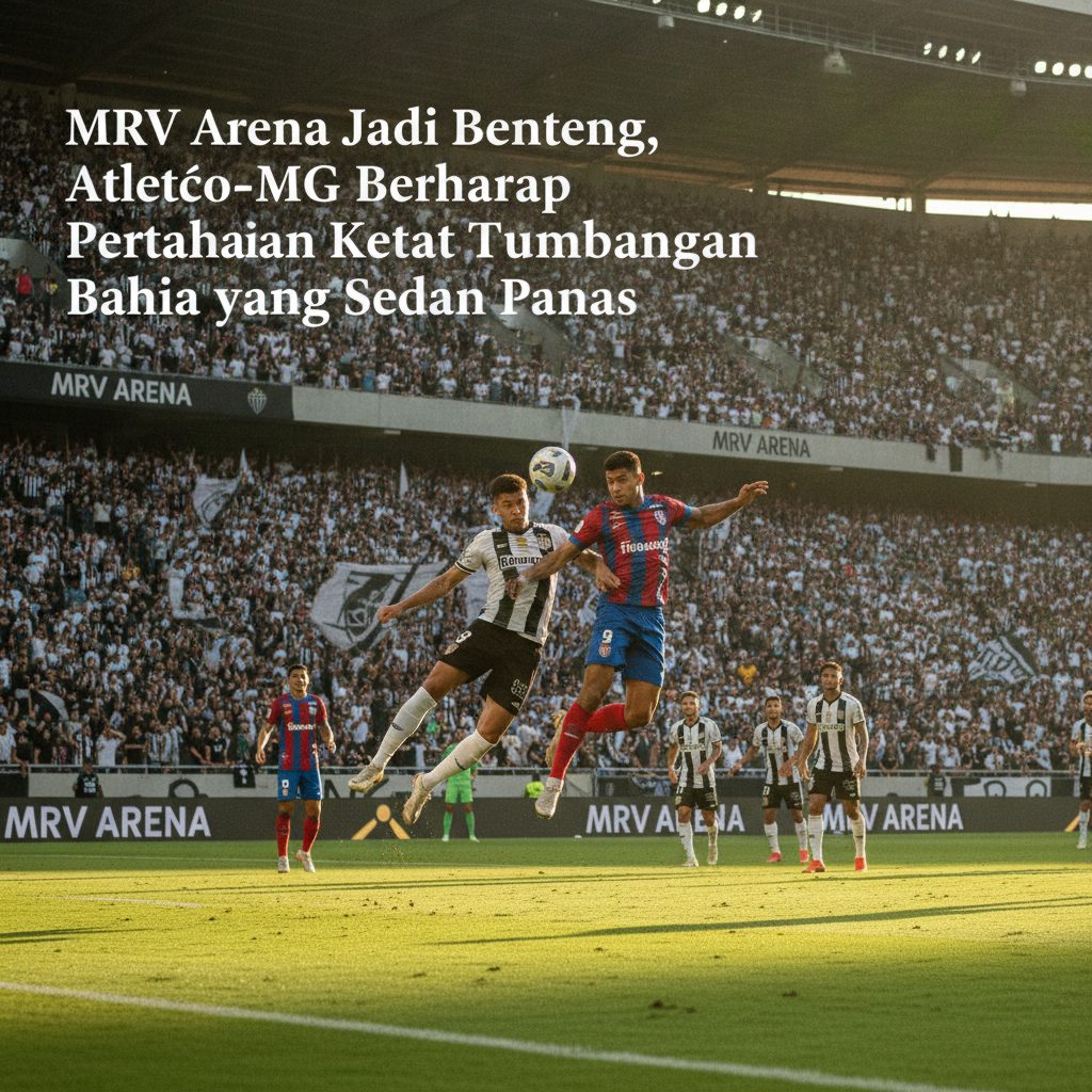 MRV Arena Jadi Benteng, Atletico-MG Berharap Pertahanan Ketat Tumbangkan Bahia yang Sedang Panas
