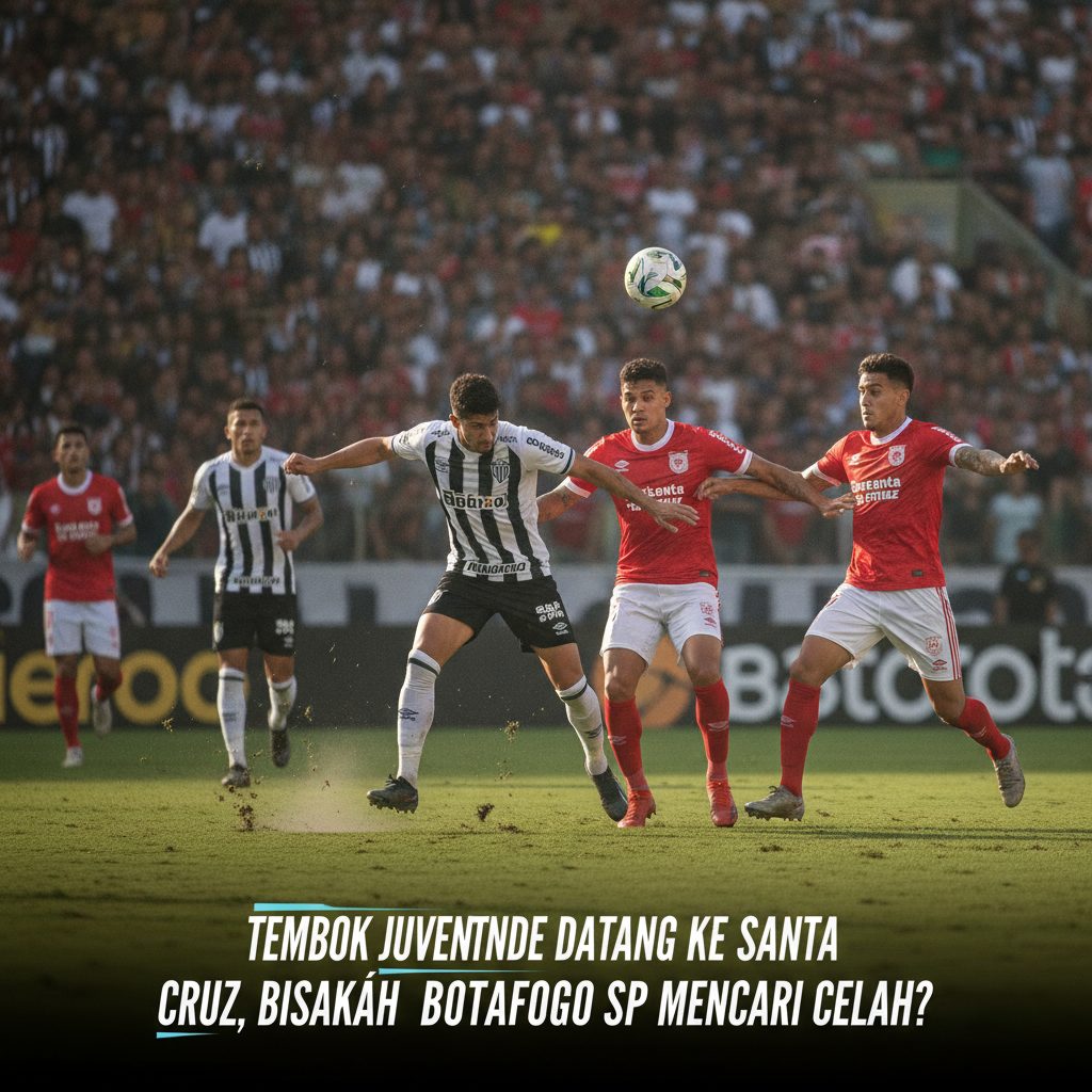 Tembok Juventude Datang ke Santa Cruz, Bisakah Botafogo SP Mencari Celah?