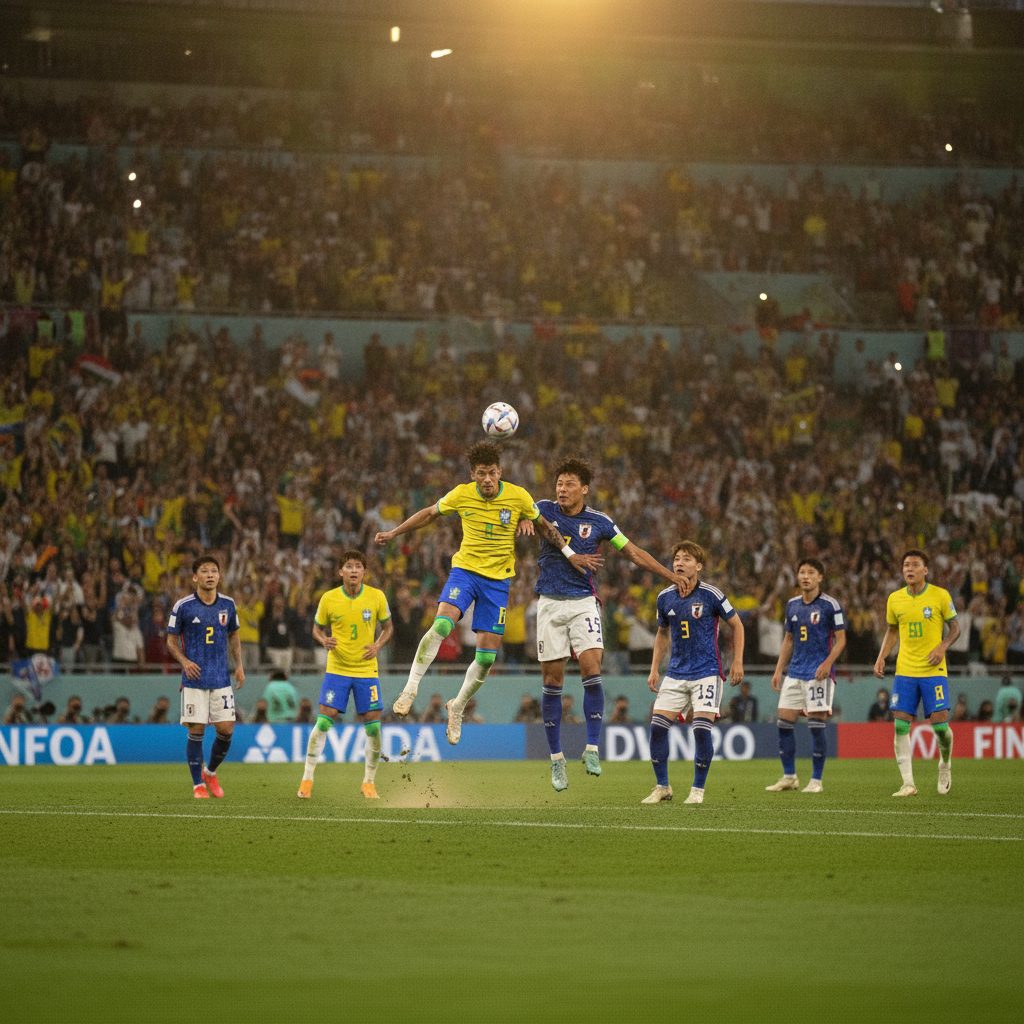 Prediksi Brazil vs Japan: Duel Sengit Dua Kekuatan di NRG Stadium