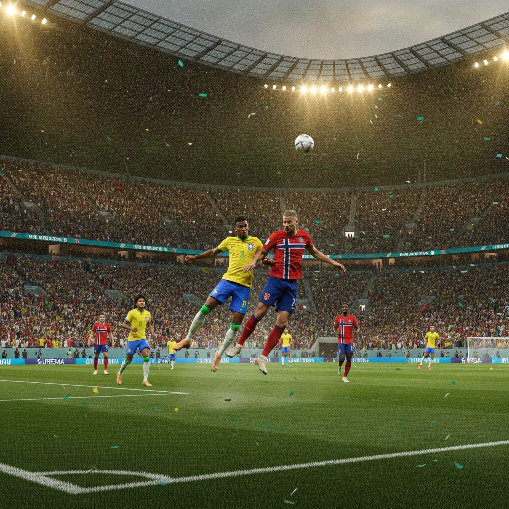 Prediksi Brazil vs Norway: Samba Lapar Gol Hadang Viking yang Tak Gentar