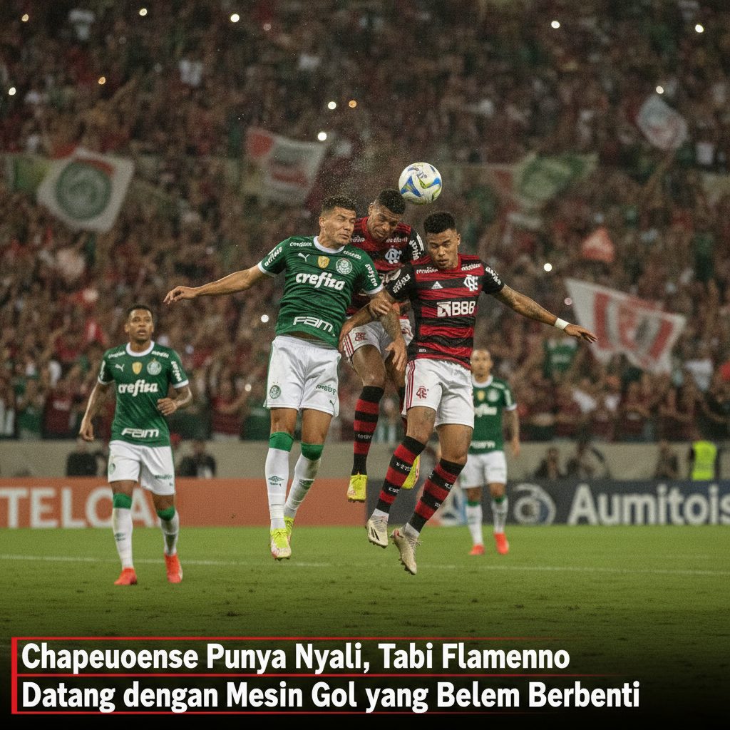 Chapecoense Punya Nyali, Tapi Flamengo Datang dengan Mesin Gol yang Belum Berhenti