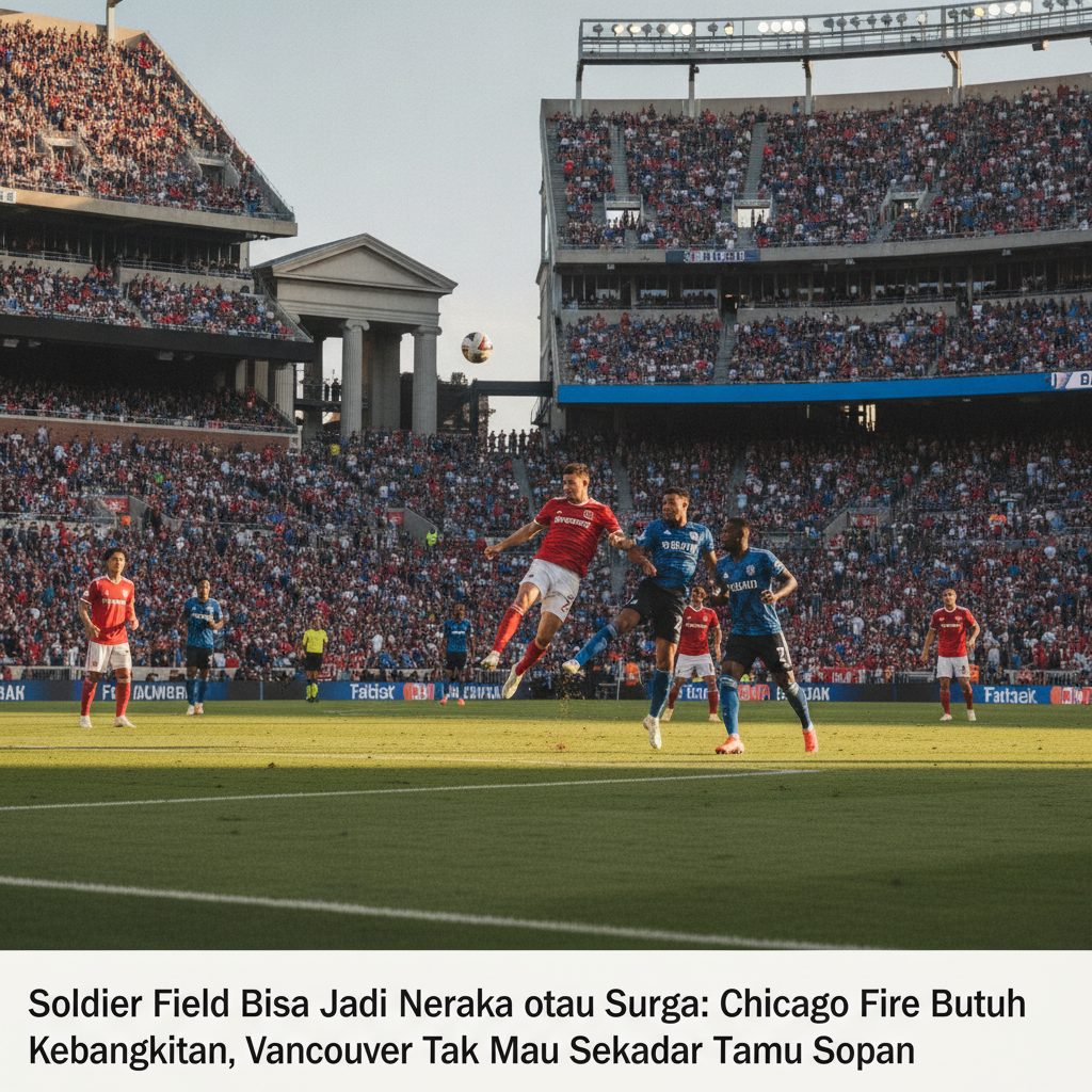 Soldier Field Bisa Jadi Neraka atau Surga: Chicago Fire Butuh Kebangkitan, Vancouver Tak Mau Sekadar Tamu Sopan