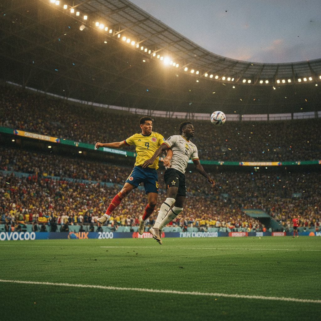 Prediksi Colombia vs Ghana: Los Cafeteros Incar Tiket 16 Besar di Kansas City