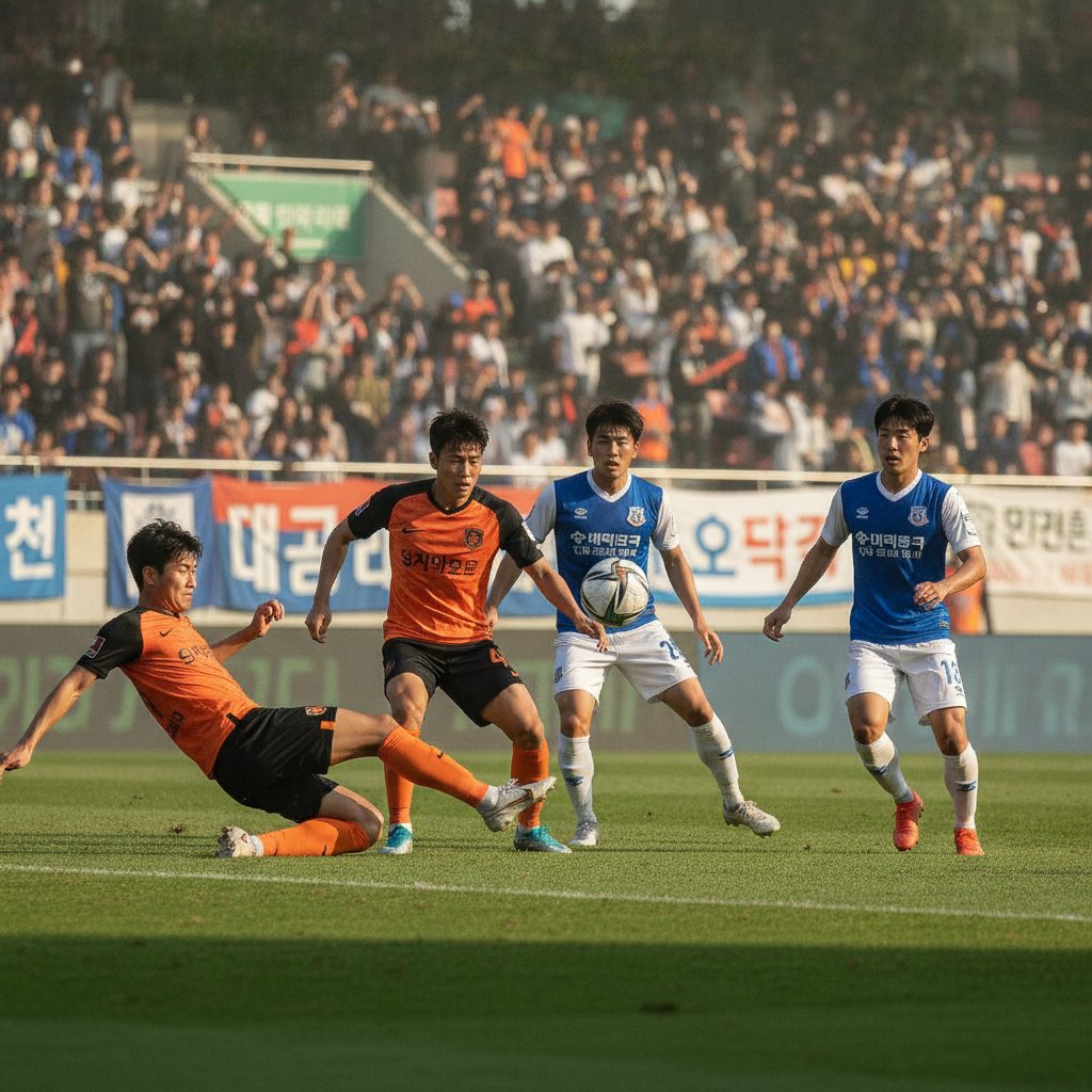 Gwangju FC Datang ke Anyang Membawa Beban Berat, Bisakah Mereka Bertahan?