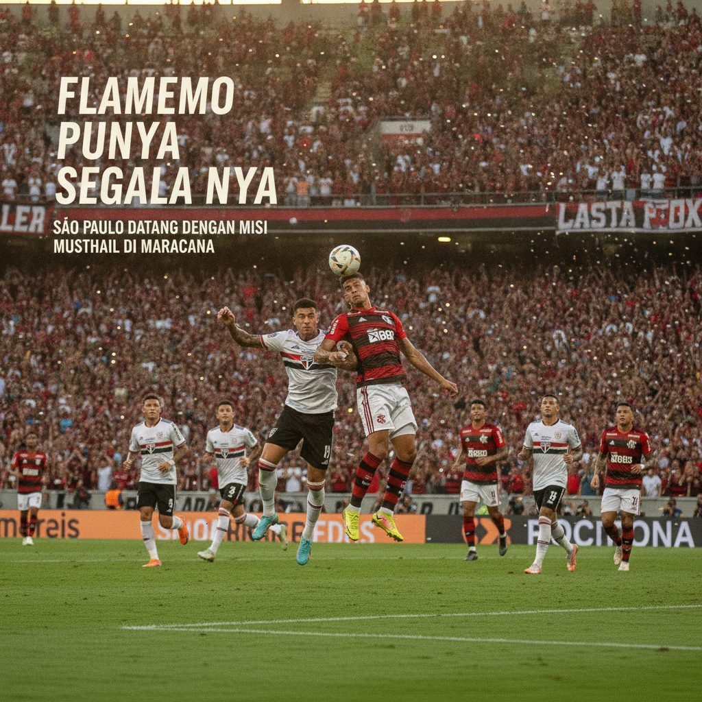 Flamengo Punya Segalanya, Sao Paulo Datang dengan Misi Mustahil di Maracana