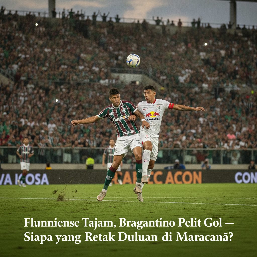 Fluminense Tajam, Bragantino Pelit Gol, Siapa yang Retak Duluan di Maracanã?