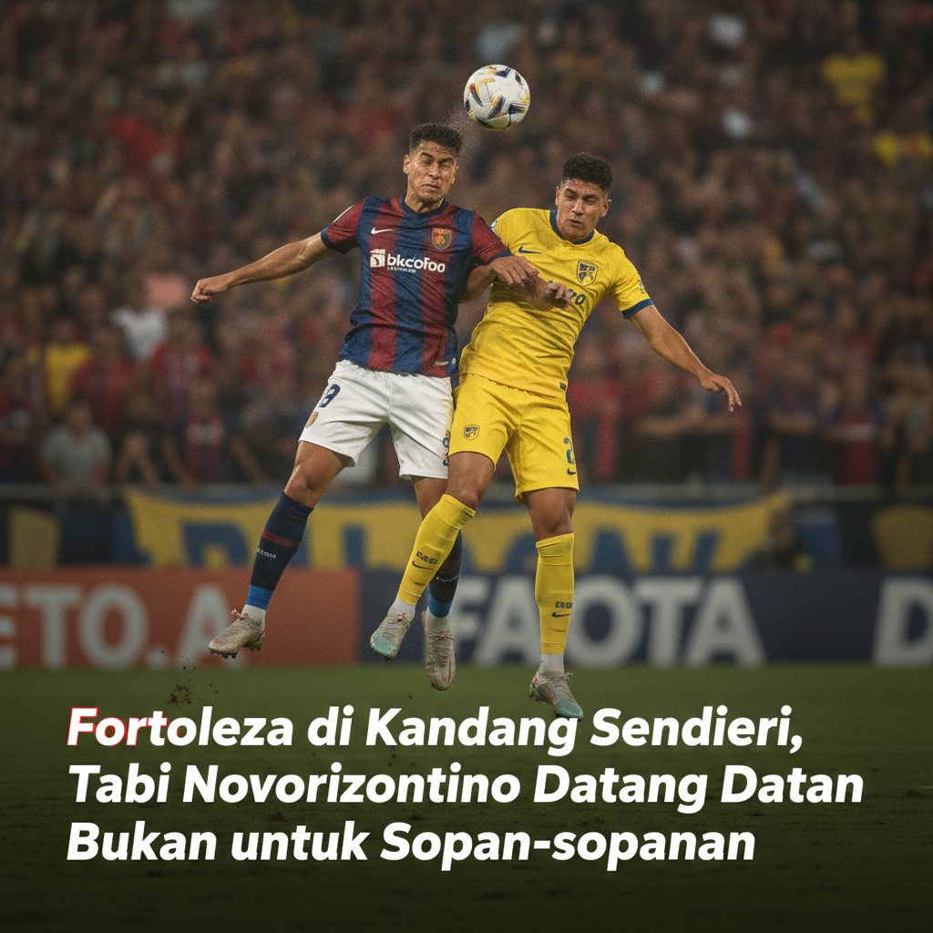 Fortaleza di Kandang Sendiri, Tapi Novorizontino Datang Bukan untuk Sopan-sopanan
