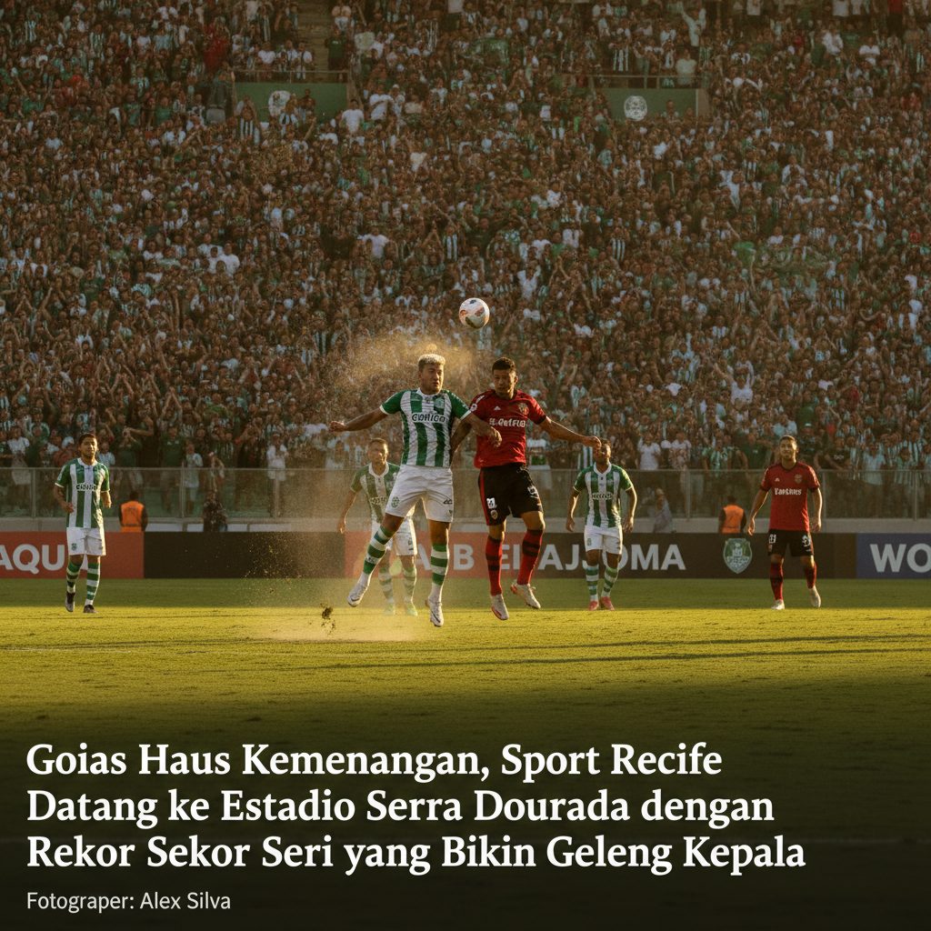 Goias Haus Kemenangan, Sport Recife Datang ke Estadio Serra Dourada dengan Rekor Seri yang Bikin Geleng Kepala