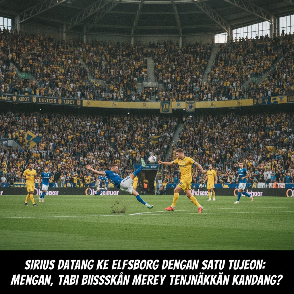 Sirius Datang ke Elfsborg dengan Satu Tujuan: Menang, Tapi Bisakah Mereka Menjinakkan Kandang?