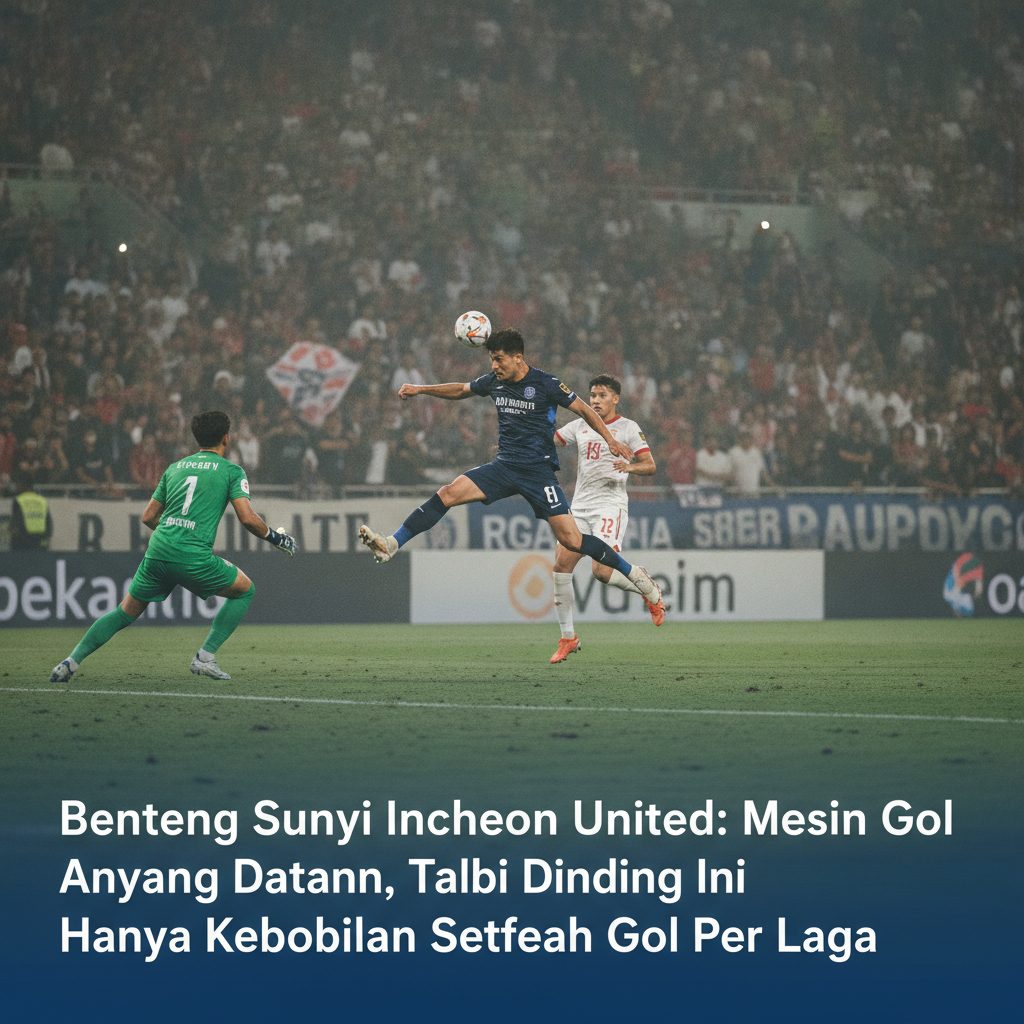 Benteng Sunyi Incheon United: Mesin Gol Anyang Datang, Tapi Dinding Ini Hanya Kebobolan Setengah Gol Per Laga