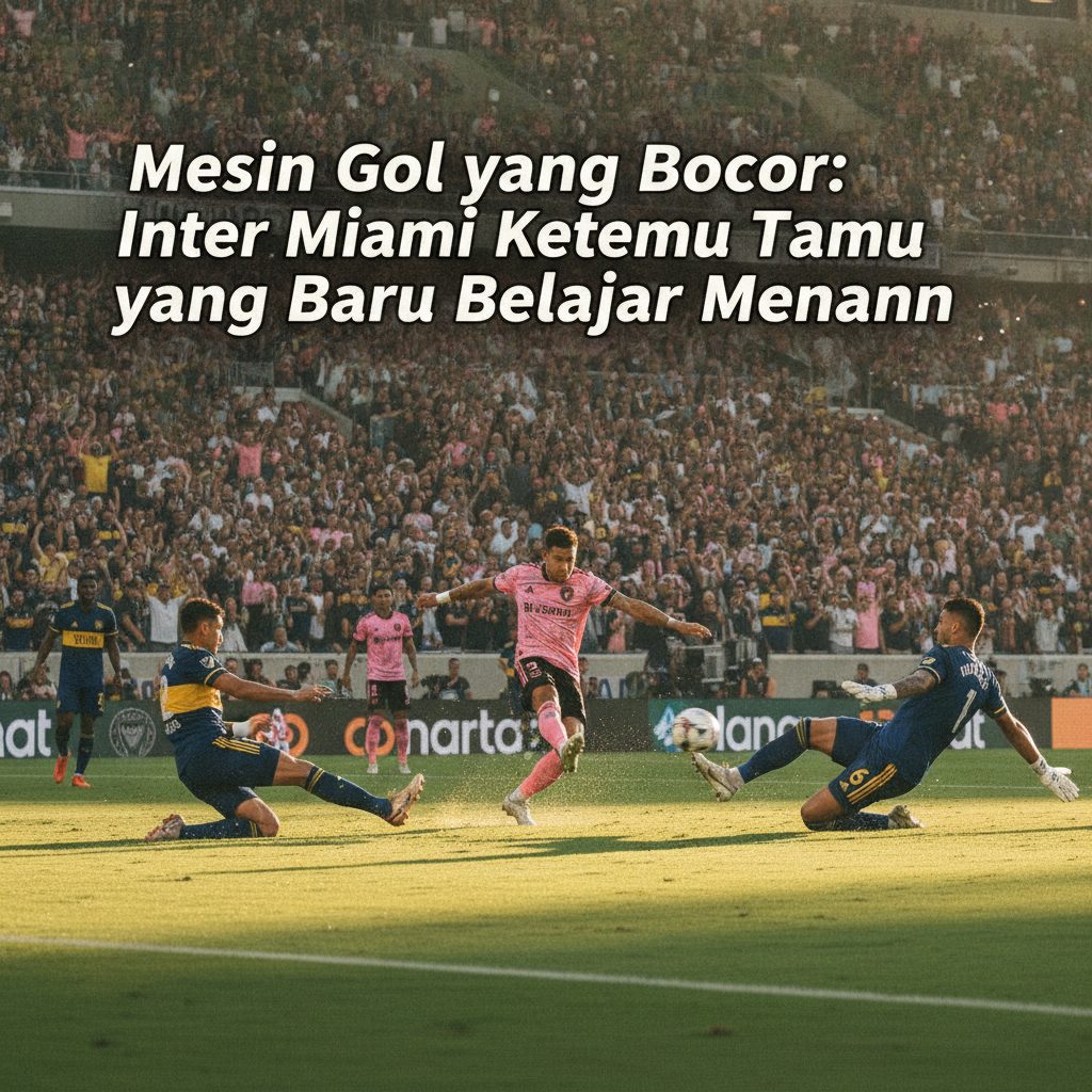 Mesin Gol yang Bocor: Inter Miami Ketemu Tamu yang Baru Belajar Menang