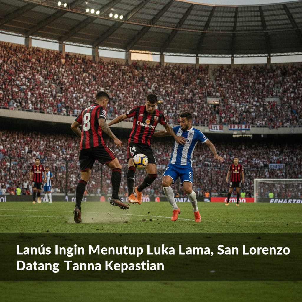 Lanus Ingin Menutup Luka Lama, San Lorenzo Datang Tanpa Kepastian