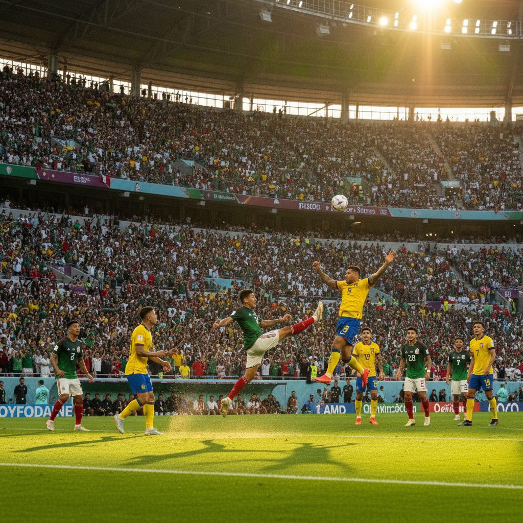 Prediksi Mexico vs Ecuador: Azteca Bergemuruh, El Tri Tak Boleh Terjatuh