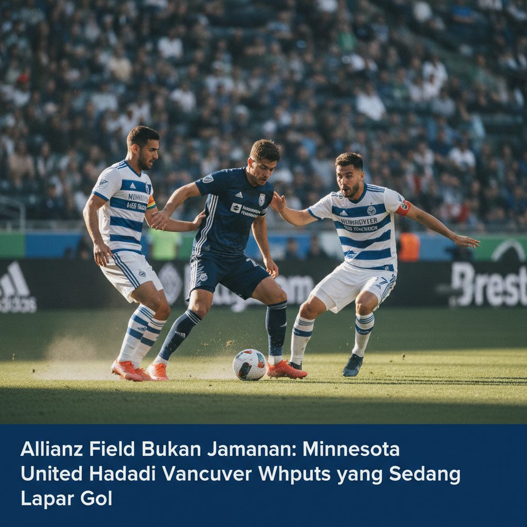 Allianz Field Bukan Jaminan: Minnesota United Hadapi Vancouver Whitecaps yang Sedang Lapar Gol