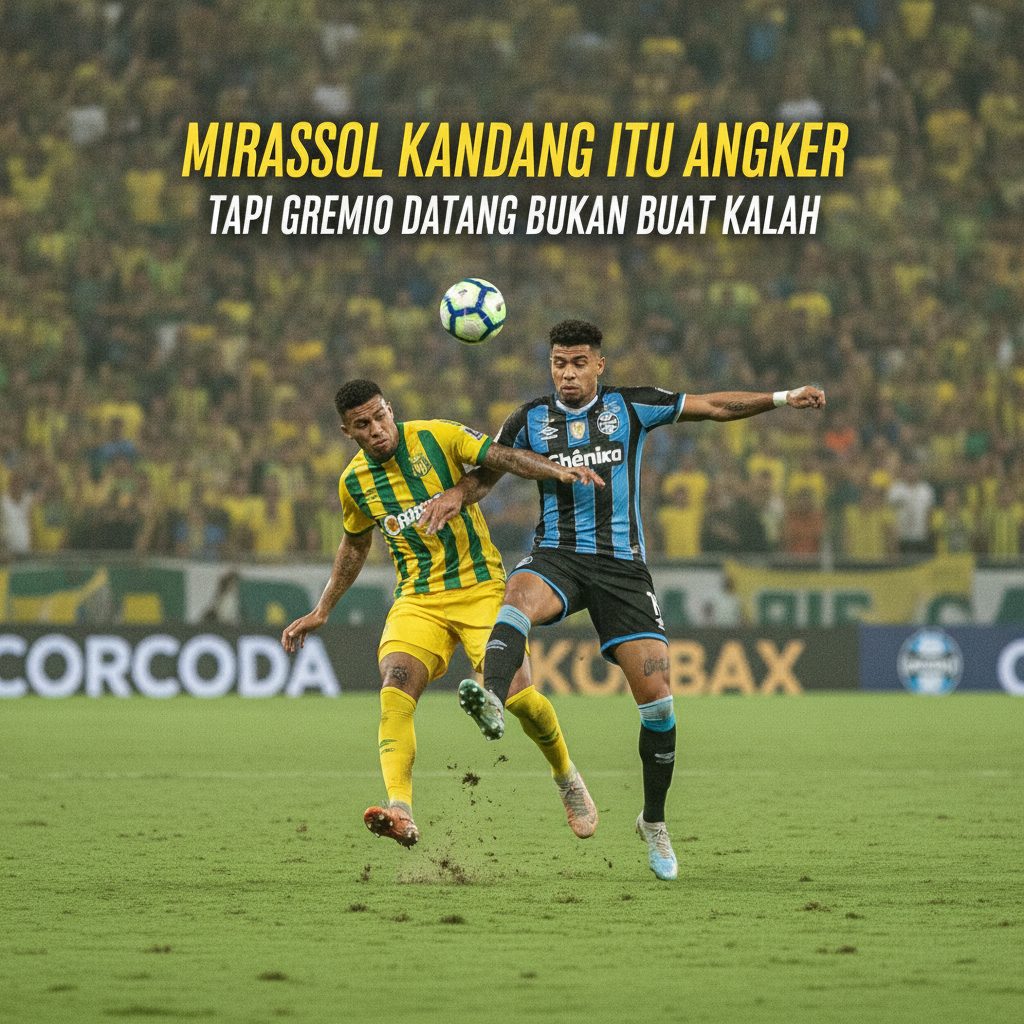 Mirassol Kandang Itu Angker, Tapi Gremio Datang Bukan Buat Kalah