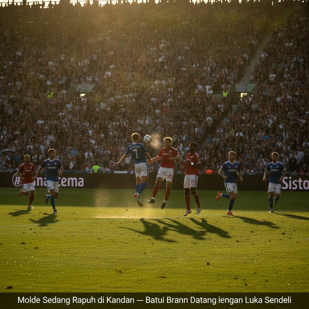 Molde Sedang Rapuh di Kandang โ Tapi Brann Datang dengan Luka Sendiri